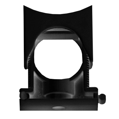 Тримач з кришкою д.ном.7-17мм РА6, чорного кольору, DKC