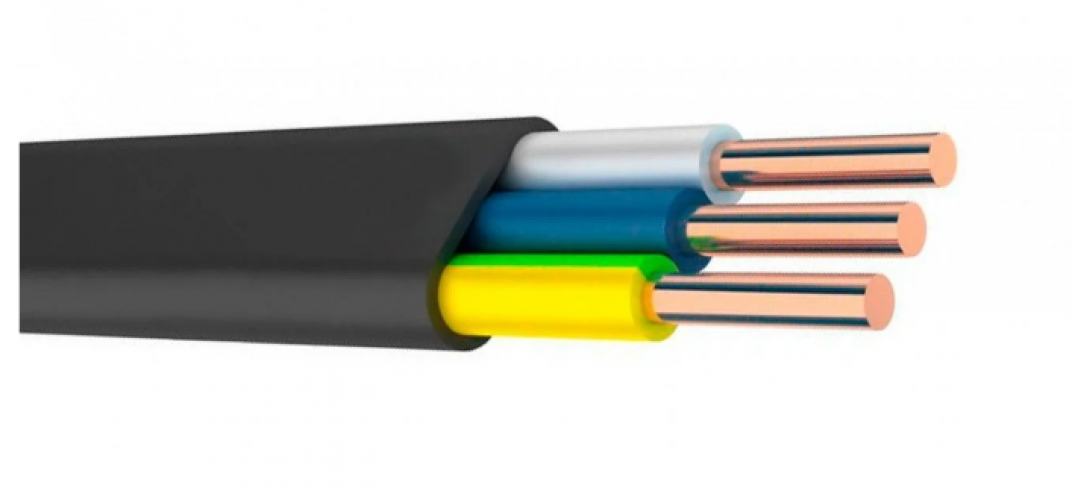 Силовий кабель ВВГп нгд 3х2.5