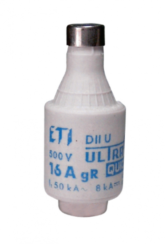 Предохранитель  DIUQ20A/500V gR (50 kA), 4321006, ETI