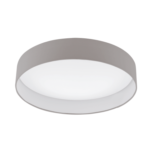 Светильник потолочный/1 24W LED белый/серый 