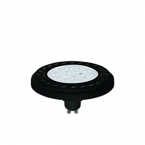 Лампа Nowodvorski REFLECTOR LED 9W, 4000K, GU10, ES111, ANGLE 30, LENS, BLACK CN, 9213