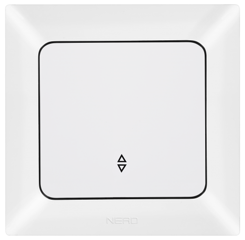 Выключатель 1кл. проходной ARAS Белый, NE-AD, 93-110-05