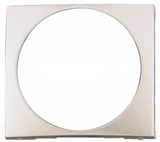 Универсальная лицевая панель Legrand Valena 46.5 мм (алюминий)