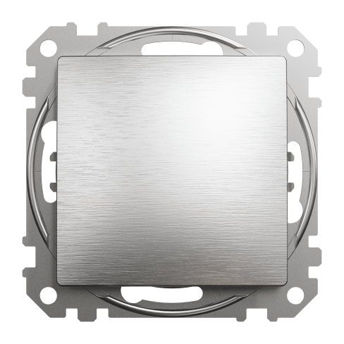 Одноклавішний перемикач  Матовий алюміній Sedna Elements Schneider Electric SDD170106
