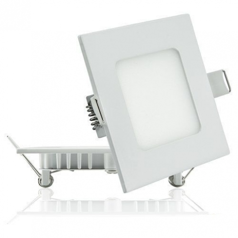 Світлодіодна панель квадратна 3Вт (85x85/75x75) 4200K, 240 Lm, Lezard