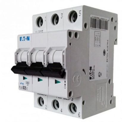 Автоматический выключатель PL6 3p 40A, х-ка В, 6кА Eaton | Moeller, 286593