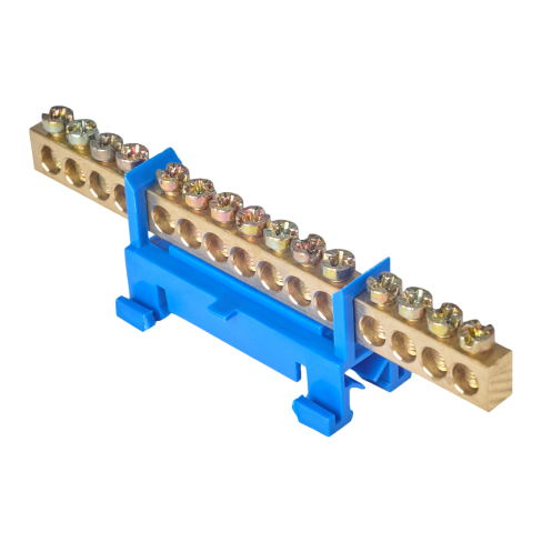 Шина нулевая на Din-рейку 15 отв