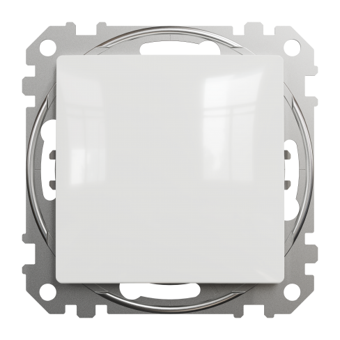 Кнопка на два напрямки Білий Sedna Design Schneider Electric SDD111116