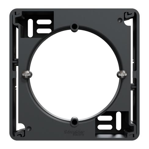 Коробка для поверхневого монтажу, 1-пост, Чорний Sedna Design Schneider Electric SDD114901
