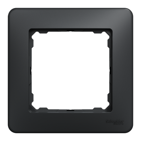 Рамка 1-постова Чорний Sedna Design Schneider Electric SDD314801