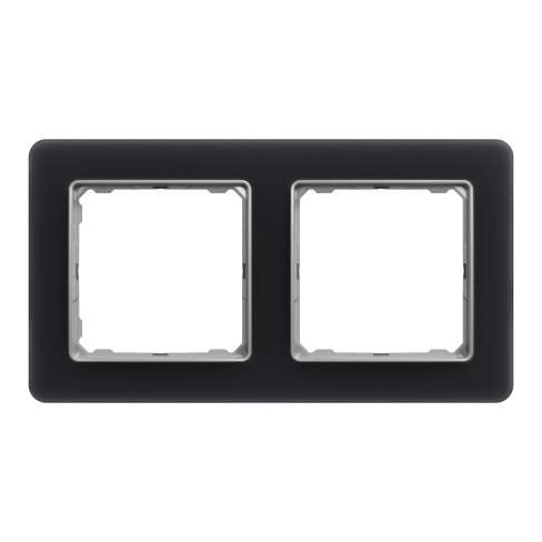 Рамка 2-постовая искусственное матовое стекло Sedna Elements Schneider Electric SDD362802