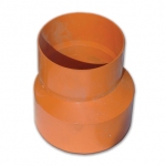 Соединительная муфта-редукция для дренажных труб полипропилен, желтый, диаметр вн., мм 140-160 024160 DKC