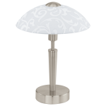 Настольная лампа/1 60W E14 никель-мат 