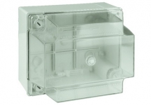 Коробка ответвительная с гладкими стенками, прозрачная крышка, IP56, 240х190х160мм, 54240, DKC