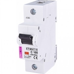 Автоматичний вимикач ETIMAT 10 1p C 100А (20 kA), ETI (Словенія) 2131732