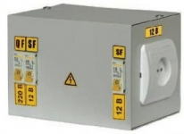 Ящик з понижувальним трансформатором ЯТП-0,25 220/12-2 36 УХЛ4 IP30, IEK
