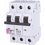 Автоматичний вимикач ETIMAT 10 3p C 40А (10 kA), ETI (Словенія) 2135720