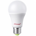 Лампа LED GLOB A60 9W 2700K E27 220V, Lezard