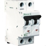 Автоматичний вимикач PL7 1p+N 2A, х-ка C, 10кА Eaton | Moeller, 262744