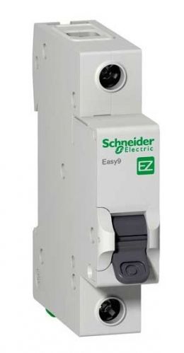 Автоматичний вимикач Easy9 1p 10A, х-ка C, 4.5ка Schneider Electric, EZ9F34110