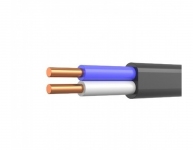 Силовий кабель ВВГп нг 2х6 (2*6)