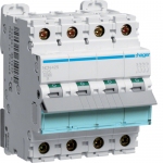 Автоматичний вимикач NСN 4P 10kA C-25A 4M, Hager, NCN425