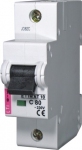 Автоматичний вимикач ETIMAT 10 1p D 100А (15 kA), ETI (Словенія) 2151732