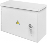 Корпус e.mbox.stand.n.12.z металлический, под 12мод., герметичный IP54, навесной, с замком