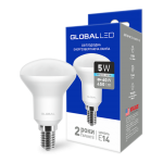 Точечная лампа LED лампа GLOBAL R50 5W яркий свет 220V E14 (1-GBL-154) (NEW)