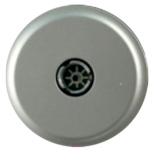 Лицевая панель для розетки TV проходная, цвет графит, Legrand Celiane