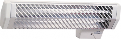 Инфракрасный обогреватель 600 Вт на 2 лампы Solaris 2 06 (ИК лампа Philips), AirElec