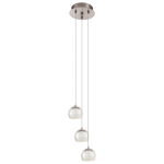 LED-HL/3 NICKEL-M/AMBER/WEISS 'ASCOLESE', 94318, Eglo