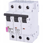 Автоматичний вимикач ETIMAT 10 3p C 10А (10 kA), ETI (Словенія) 2135714