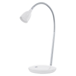 Настільна лампа/1 3W LED білий/хром 