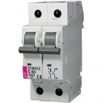 Автоматичний вимикач ETIMAT 6 1p+N C 63А (6 kA), ETI (Словенія) 2142522
