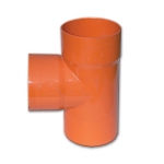 Тройник 45° для дренажных труб и б/н канализации, полипропилен, желтый, диаметр вн., мм 140 020140 DKC