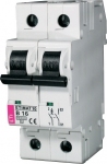 Автоматичний вимикач ETIMAT 10 2p D 1А (10 kA), ETI (Словенія) 2153704