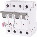 Автоматичний вимикач ETIMAT 6 3p+N C 32А (6 kA), ETI (Словенія) 2146519