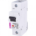 Автоматичний вимикач ETIMAT 10 1p C 125А (15 kA), ETI (Словенія) 2131733