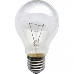 Лампа ЛОН 150 Вт, цоколь Е27, прозрачная