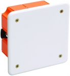 Коробка КМ41022 распаечная 92х92x45мм для полых стен