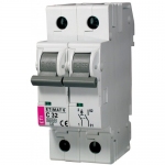 Автоматичний вимикач ETIMAT 6 1p+N C 32А (6 kA), ETI (Словенія) 2142519