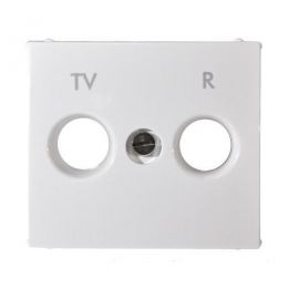Лицьова панель Legrand Valena для розетки TV-R (алюміній)