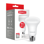 Рефлекторная лампа LED лампа MAXUS R63 7W яркий свет 220V E27 (1-LED-556) (NEW)