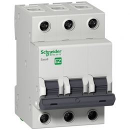 Автоматический выключатель Easy9 3p 6A, х-ка C, 4.5кА Schneider Electric, EZ9F34306