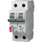 Автоматичний вимикач ETIMAT 6 1p+N C 4А (6 kA), ETI (Словенія) 2142510