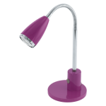 Настольная лампа/1 2,5W GU10 LED фиолетовый /хром 