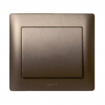 Клавиша для выключателя одноклавишного Legrand Galea Life 771210  (темная бронза)
