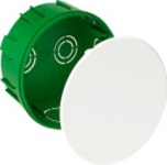 Коробка распределительная для сплошных стен (бетон), круглая д.100х50 мм, негорючая, UEA