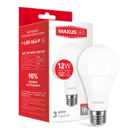 Лампа общего назначения LED лампа MAXUS A65 12W мягкий свет 220V E27 (1-LED-563-P) (NEW)